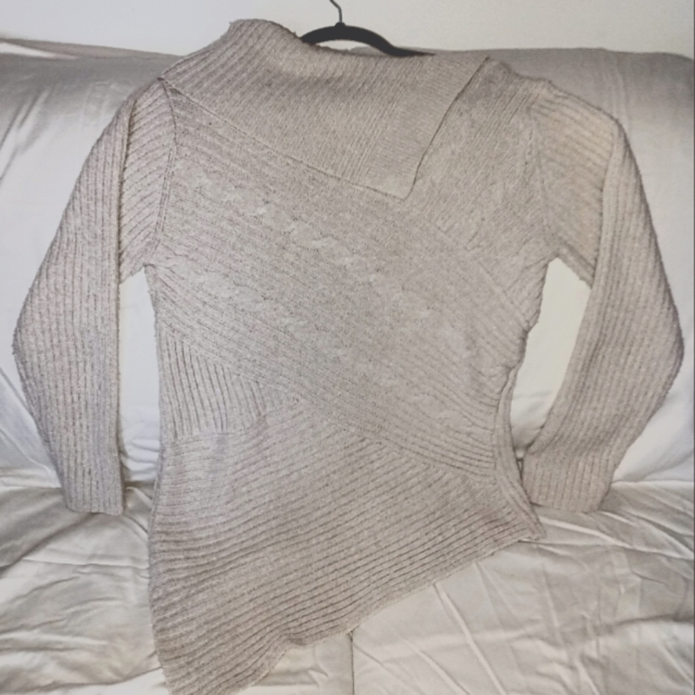 Cardigan sweater by Together warm, soft, thick durable material, size 12